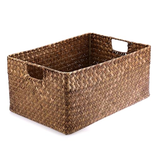 Rectangular Woven Storage Baskets
