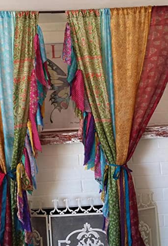 Repurposed Fabric Drapes