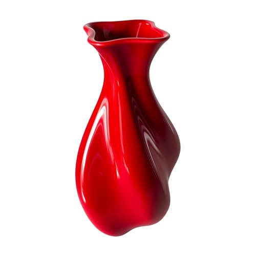 Decorative Red Vase