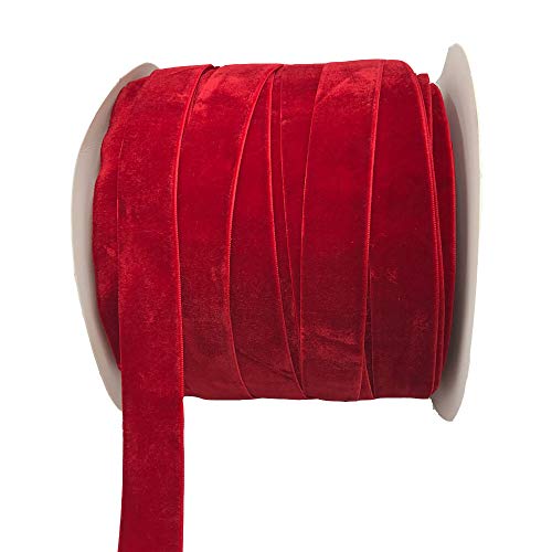 Red Velvet Ribbon Roll