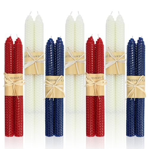 Red, White, and Blue Candle Set