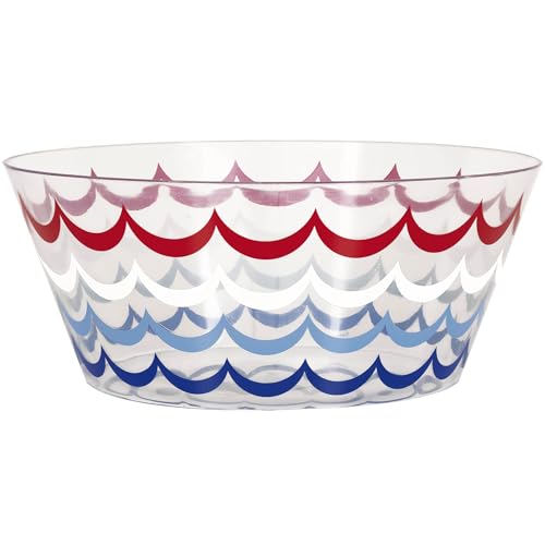 Red, White, and Blue Serving Bowls