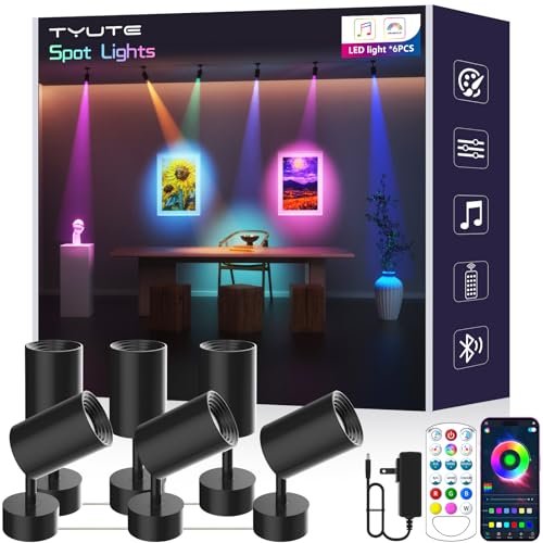 Remote-Controlled Color-Changing Spotlights