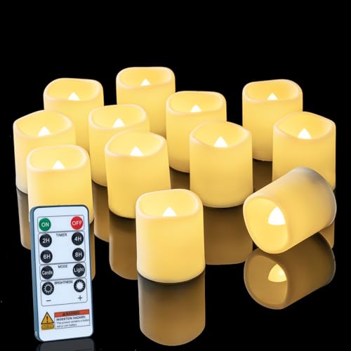 Remote-Controlled LED Candle Set