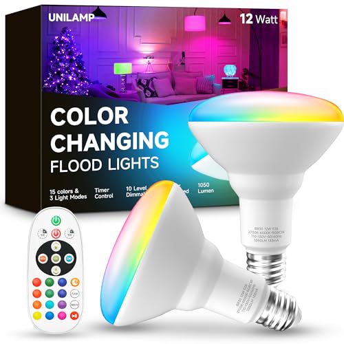 Remote RGB Spotlights