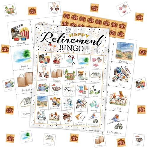 Retirement Bingo Set