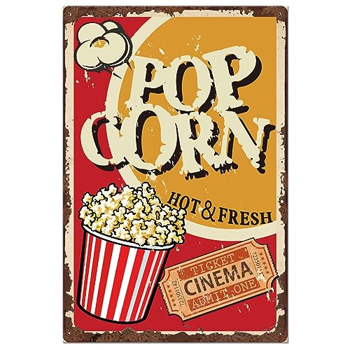 Retro Popcorn Posters