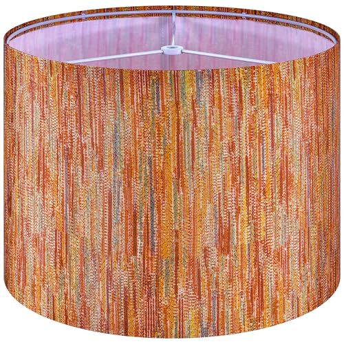 Retro Table Lamp with Fabric Shade