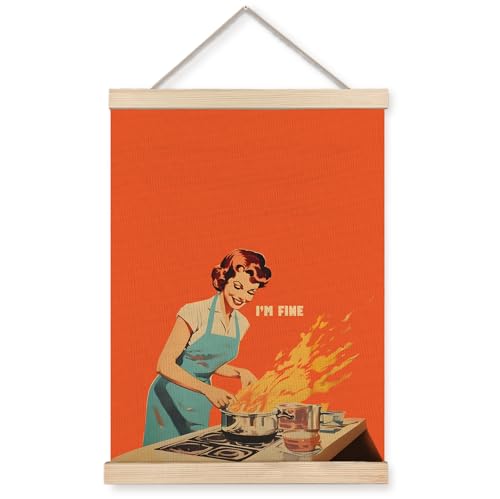 Retro Wall Art for Kitchens