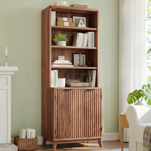 Retro Wooden Bookshelf