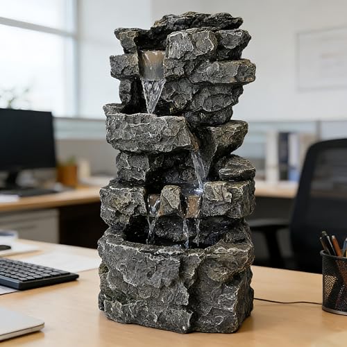 Rock Design Waterfall Fountain