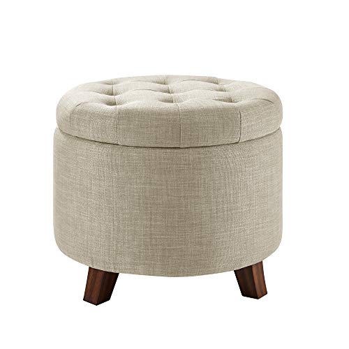 Round Tufted Ottoman