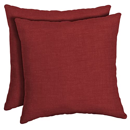 Ruby Red Throw Pillows