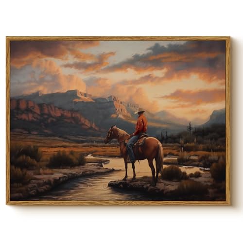 Rugged Western Art Print