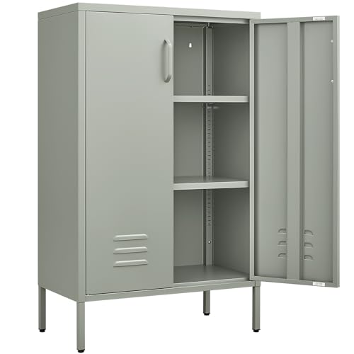Rust-Resistant Outdoor Metal Cabinet