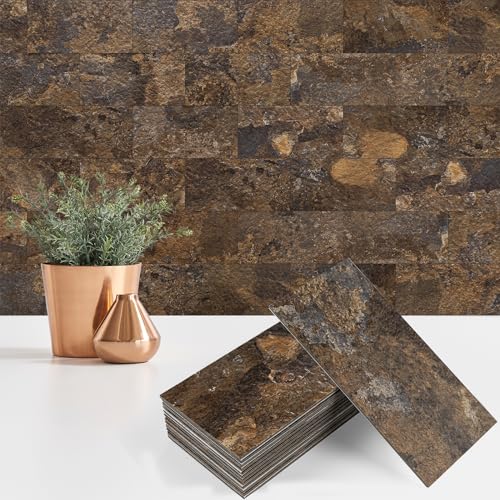 Rustic Brown Backsplash Tiles