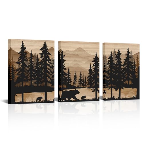 Rustic Cabin Framed Wall Art