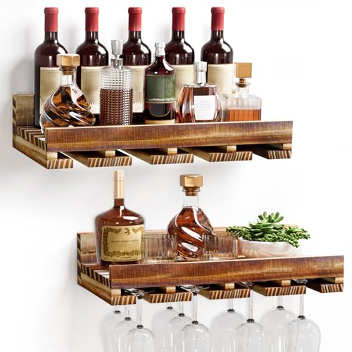 Rustic Floating Shelf Set