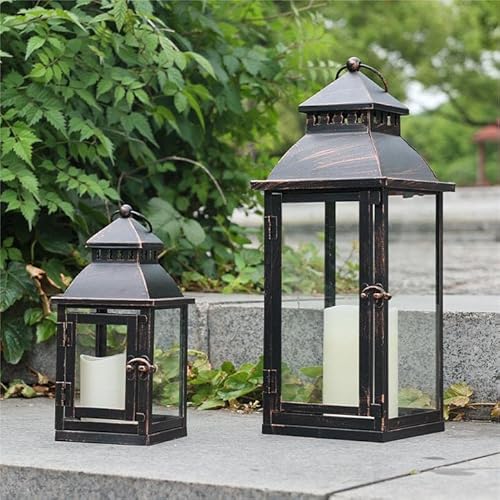Rustic Metal Lanterns