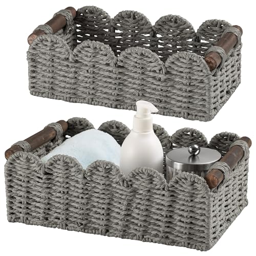 Rustic Storage Baskets Set