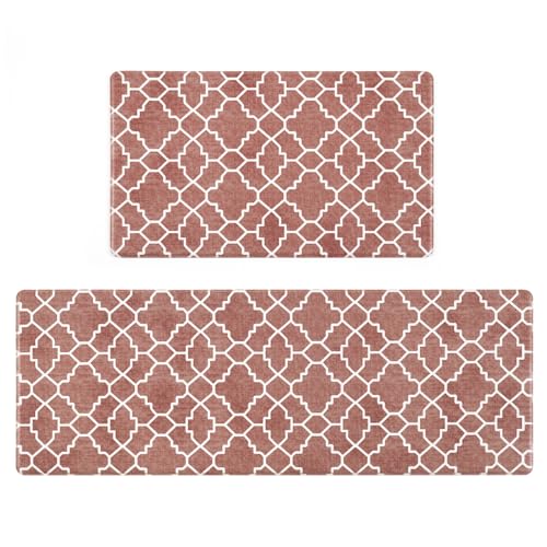 Rustic Terracotta Kitchen Rugs