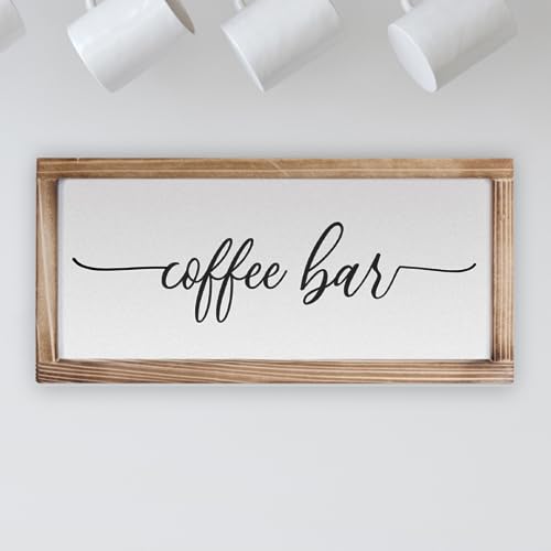 Natural Wood Coffee Plaque