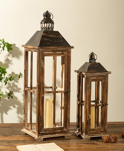 Rustic Timber Lamps