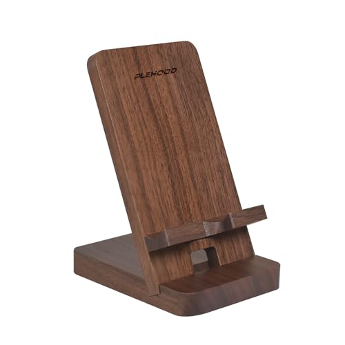 Rustic Wooden Phone Stand
