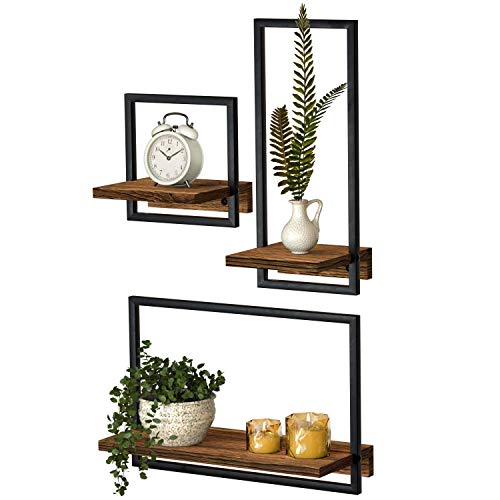 Sleek Wooden Shelves