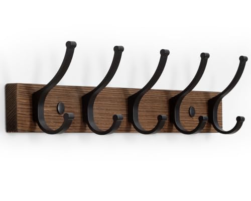 Earthy Timber Wall Hooks