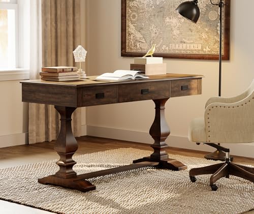 Rustic Wooden Writing Desk