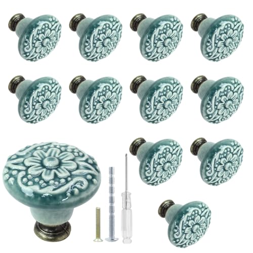 Sage Green Cabinet Handles