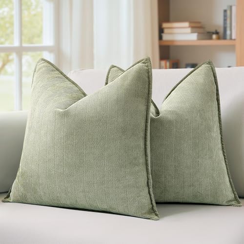 Sage Green Throw Pillow