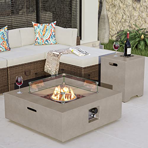 Outdoor Sandstone Fire Pit