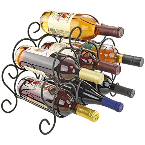 Winding Layout Wine Shelf