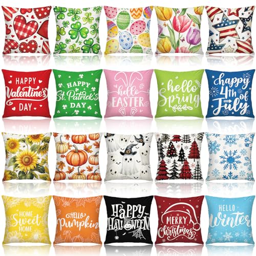 Seasonal Decorative Pillow Covers