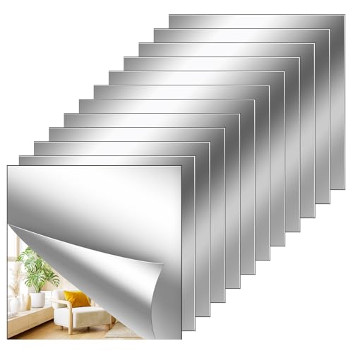Self-Adhesive Mirror Tiles