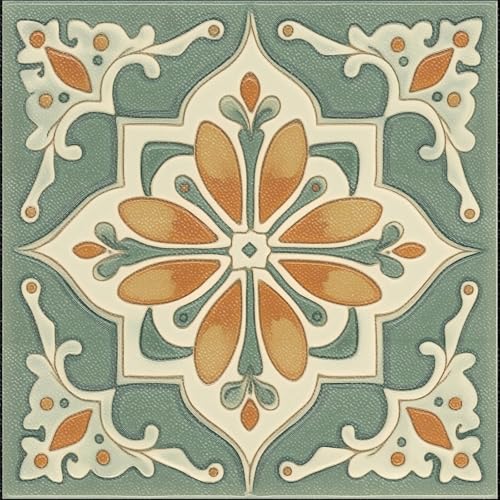 Self-Adhesive Vintage Design Floor Tiles