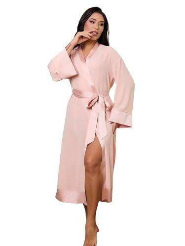 Sheer Chiffon Long Robe