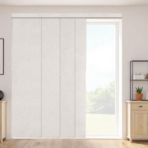 Sheer Panel Track Blinds