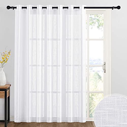 Sheer Sliding Curtain Panels