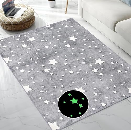 Shimmery Star Nursery Carpet