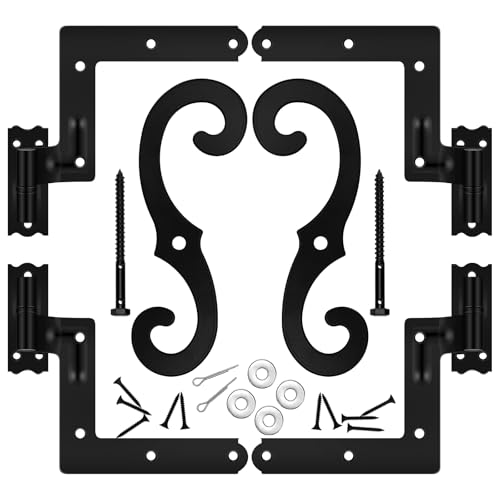 Rustic Wooden Shutter Hardware Kit