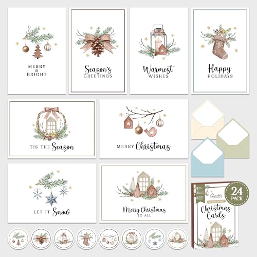 Uncomplicated Typography Holiday Greetings