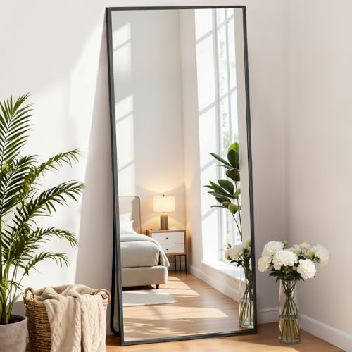 Sleek Full-Length Wall Mirror