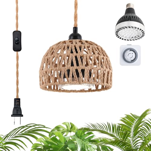 Sleek LED Pendant Grow Light