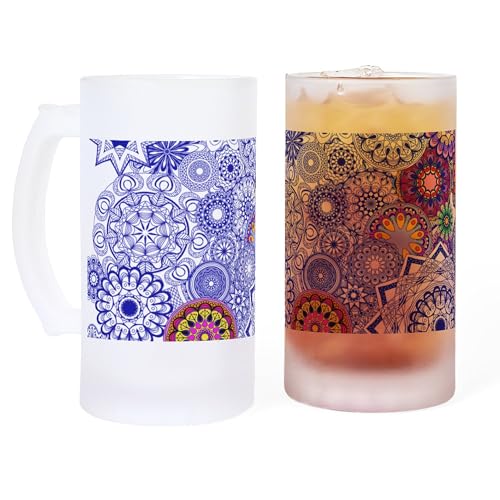 Winter Snowflake Stein