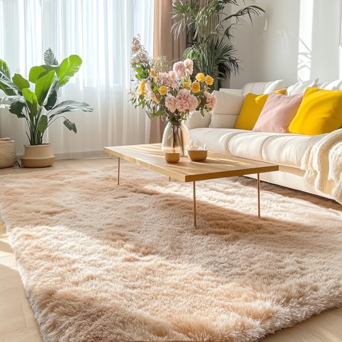 Soft Beige Nursery Rug