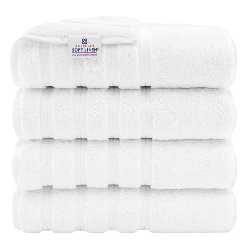 Plush Snowdrift Cotton Bath Linens