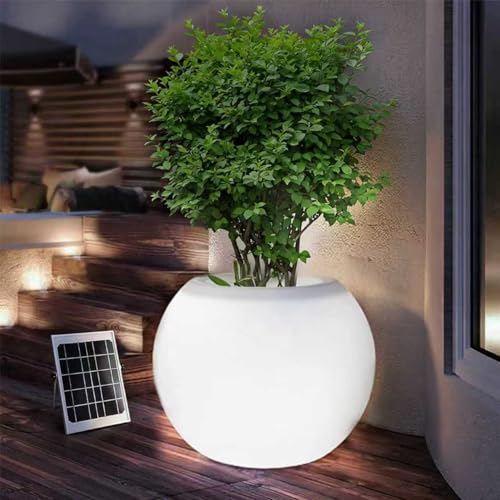 Glow-in-the-Dark Solar Planter